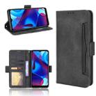 For Motorola Moto G Pure Skin Feel Calf Pattern Horizontal Flip Leather Phone Case with Holder & Card Slots & Photo Frame(Black) - 1