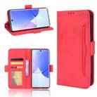 For Huawei nova 9 Skin Feel Calf Pattern Horizontal Flip Leather Phone Case with Holder & Card Slots & Photo Frame(Red) - 1