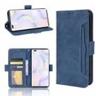 For Honor 50 Pro / Huawei nova 9 Pro Skin Feel Calf Pattern Horizontal Flip Leather Phone Case with Holder & Card Slots & Photo Frame(Blue) - 1
