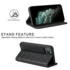 For iPhone 11 Pro Max Crocodile Texture PC + TPU Horizontal Flip Leather Case with Holder & Card Slots & Wallet(Black) - 4