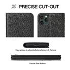 For iPhone 11 Pro Max Crocodile Texture PC + TPU Horizontal Flip Leather Case with Holder & Card Slots & Wallet(Black) - 6