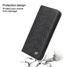 For iPhone 11 Pro Max Crocodile Texture PC + TPU Horizontal Flip Leather Case with Holder & Card Slots & Wallet(Black) - 7