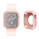 Silicone Shockproof Watch Protective Case For Apple Watch Series 9 / 8 / 7 41mm(Pink) - 1