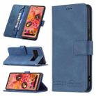 For Google Pixel 6 Magnetic Clasp RFID Blocking Anti-Theft Leather Case with Holder & Card Slots & Wallet(Blue) - 1