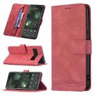 For Google Pixel 6 Pro Magnetic Clasp RFID Blocking Anti-Theft Leather Case with Holder & Card Slots & Wallet(Red) - 1