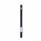 Two-hole Solid Color Silicone Stylus Protective Case For Apple Pencil 2(Royal Blue) - 1