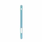 Two-hole Solid Color Silicone Stylus Protective Case For Apple Pencil 2(Sky Blue) - 1