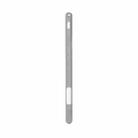 Two-hole Solid Color Silicone Stylus Protective Case For Apple Pencil 2(Grey) - 1