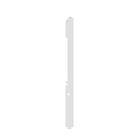 Two-hole Solid Color Silicone Stylus Protective Case For Apple Pencil 2(White) - 1