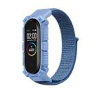 For Xiaomi Mi Band 6 / 5 / 4 / 3 Armor Nylon Strap Watch Band(Blue) - 1