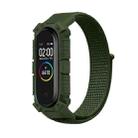 For Xiaomi Mi Band 6 / 5 / 4 / 3 Armor Nylon Strap Watch Band(Army Green) - 1