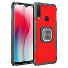 For vivo Y17 / Y12 / Y15 / Y11 2019 / Y5 2020 Fierce Warrior Series Armor Aluminum Alloy + TPU Phone Case with Ring Holder(Red) - 1