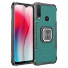 For vivo Y17 / Y12 / Y15 / Y11 2019 / Y5 2020 Fierce Warrior Series Armor Aluminum Alloy + TPU Phone Case with Ring Holder(Green) - 1