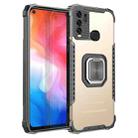 For vivo Y50 / Y30 Fierce Warrior Series Armor Aluminum Alloy + TPU Phone Case with Ring Holder(Gold) - 1