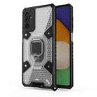 For Samsung Galaxy M52 5G Space PC+TPU Ring Holder Phone Case(White) - 1