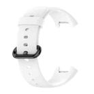 For Xiaomi Redmi Watch 2 Solid Color Silicone Strap Watch Band(White) - 1