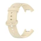For Xiaomi Redmi Watch 2 Solid Color Silicone Strap Watch Band(Ivory White) - 1