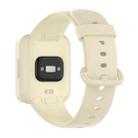 For Xiaomi Redmi Watch 2 Solid Color Silicone Strap Watch Band(Ivory White) - 5