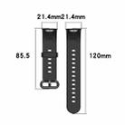 For Xiaomi Redmi Watch 2 Solid Color Silicone Strap Watch Band(Ivory White) - 6