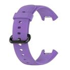 For Xiaomi Redmi Watch 2 Solid Color Silicone Strap Watch Band(Light Purple) - 1