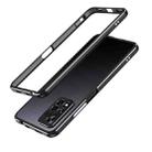 For Xiaomi Redmi Note 11 Pro/11 Pro+ Aurora Series Lens Protector + Metal Frame Phone Case(Black Silver) - 1