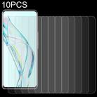 For ZTE Axon 30 5G 10 PCS 0.26mm 9H 2.5D Tempered Glass Film - 1