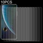 For ZTE Blade V30 10 PCS 0.26mm 9H 2.5D Tempered Glass Film - 1