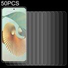 For ZTE Axon 30 Pro 5G 50 PCS 0.26mm 9H 2.5D Tempered Glass Film - 1