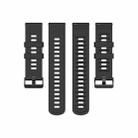 Original Xiaomi Silicone Strap Watch Band For Xiaoxun Mibro Color(Black) - 1