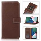 For Xiaomi Redmi Note 11 Pro / Redmi Note 11 Pro+ 5G / Mi 11i Litchi Texture Horizontal Flip Leather Phone Case with Holder & Card Slots & Wallet(Brown) - 1