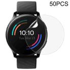 For OnePlus Watch 50 PCS Soft Hydrogel Film Watch Screen Protector - 1