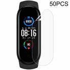 For Xiaomi Mi Band 6 50 PCS Soft Hydrogel Film Watch Screen Protector - 1