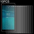 For Nokia C1 2nd Edition 10 PCS 0.26mm 9H 2.5D Tempered Glass Film - 1