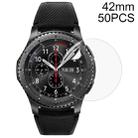 For Samsung Gear S3 42mm 50 PCS Soft Hydrogel Film Watch Screen Protector - 1