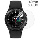 For Samsung Galaxy Watch4 40mm 50 PCS Soft Hydrogel Film Watch Screen Protector - 1