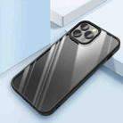Clear Back Shockproof Phone Case For iPhone 13 Pro Max(Black) - 1