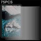 For Nokia T20 75 PCS 9H 2.5D Explosion-proof Tempered Tablet Glass Film - 1