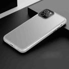 For iPhone 12 mini Frosted Back Shockproof Phone Case (Frosted White) - 1