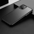 For iPhone 11 Pro Frosted Back Shockproof Phone Case (Black) - 1