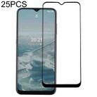 25 PCS Full Glue Cover Screen Protector Tempered Glass Film For Nokia G20 - 1