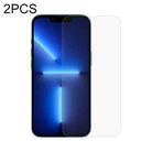 For iPhone 13 Pro 2pcs ROCK 0.33mm HD Boundless Tempered Glass Film - 1