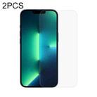 For iPhone 13 Pro Max 2pcs ROCK 0.33mm HD Boundless Tempered Glass Film  - 1