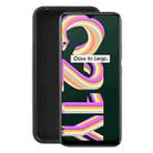 For Realme C21Y/ C25Y TPU Phone Case (Frosted Black) - 1