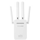 Wireless Smart WiFi Router Repeater with 4 WiFi Antennas, Plug Specification:US Plug(White) - 2
