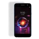 TPU Phone Case For LG X power 3(Transparent White) - 1