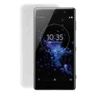 TPU Phone Case For Sony Xperia XZ2(Transparent White) - 1