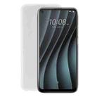 TPU Phone Case For HTC Desire 20 Pro(Transparent White) - 1
