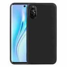 For Honor V40 Lite TPU Phone Case (Black) - 1