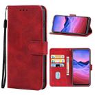 Leather Phone Case For ZTE Blade V2020 Vita(Red) - 1