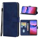 Leather Phone Case For ZTE Blade V2020 Vita(Blue) - 1